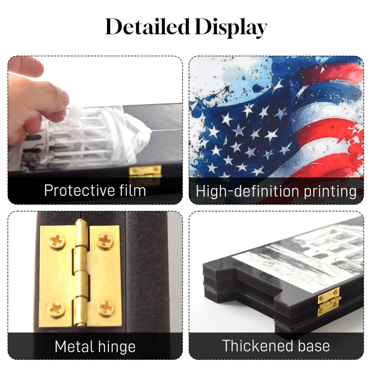 250th Anniversary of Patriotism Desktop Decoration Screen (Ym1695)