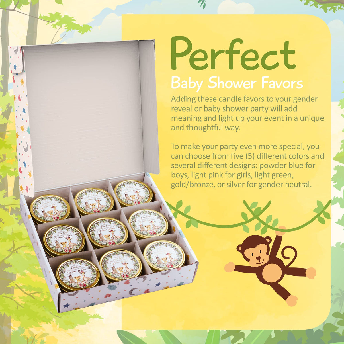 Woodland Scented Candles (Multicolor)