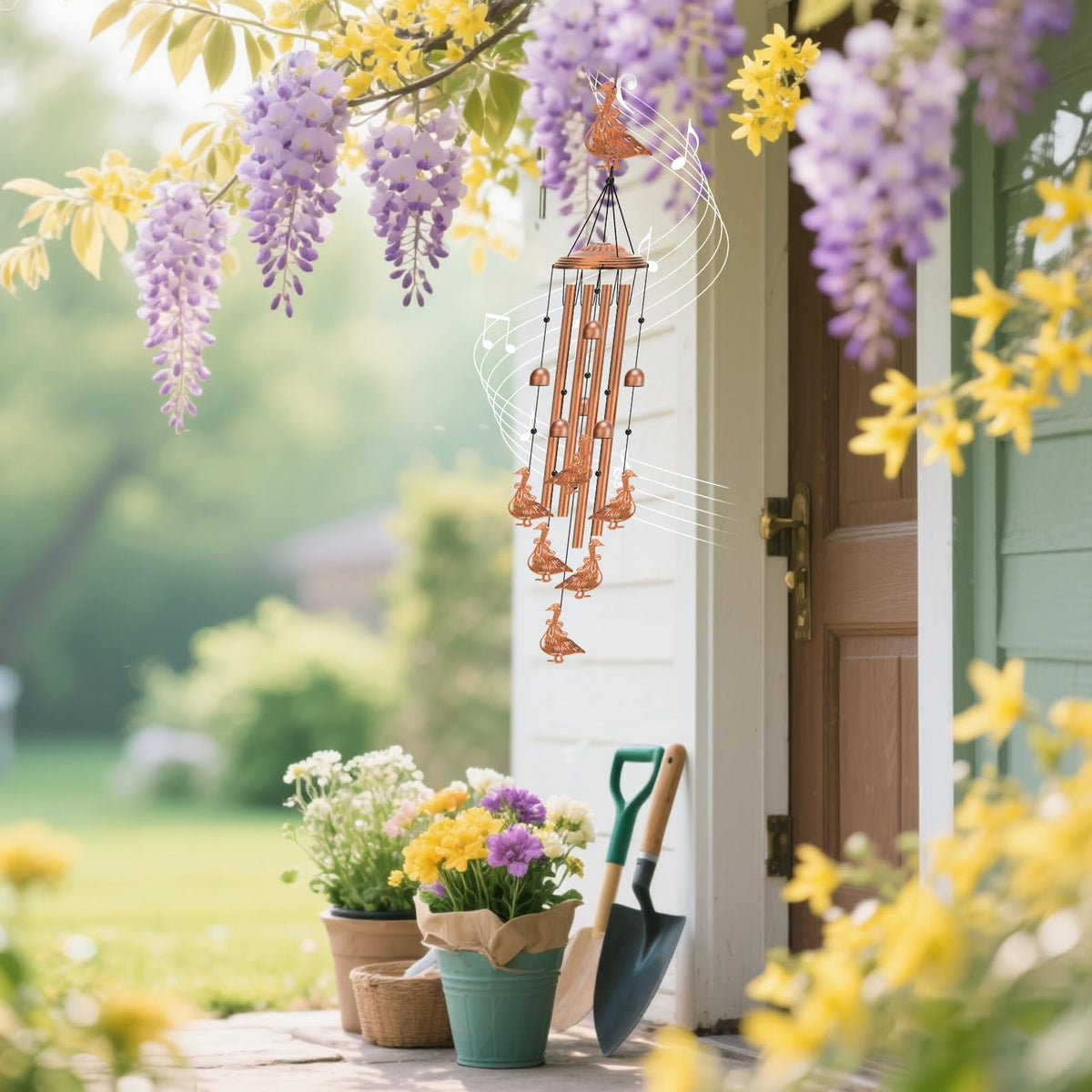 Goose Wind Chimes Outdoor Wind Chimes