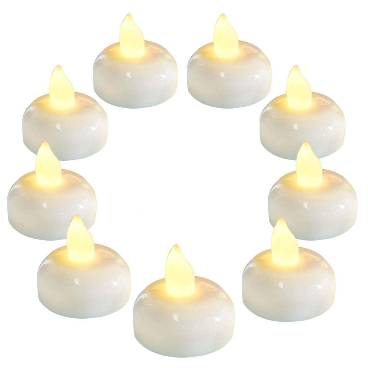 Flameless Floating Candles (Warm White (36Pack))