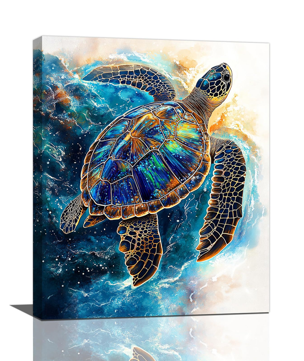 Sea Turtle Wall Art (Turtle / 20L" x 16W")