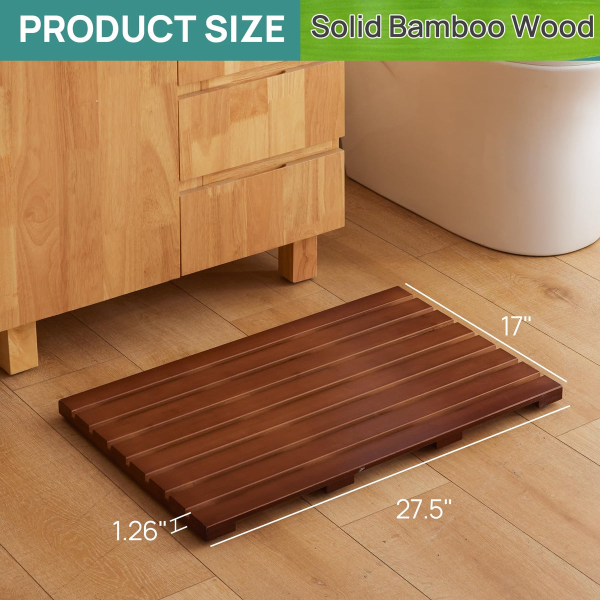 Bath Mat for Shower (Coffee / 27.5" x 17" (Rectangular))