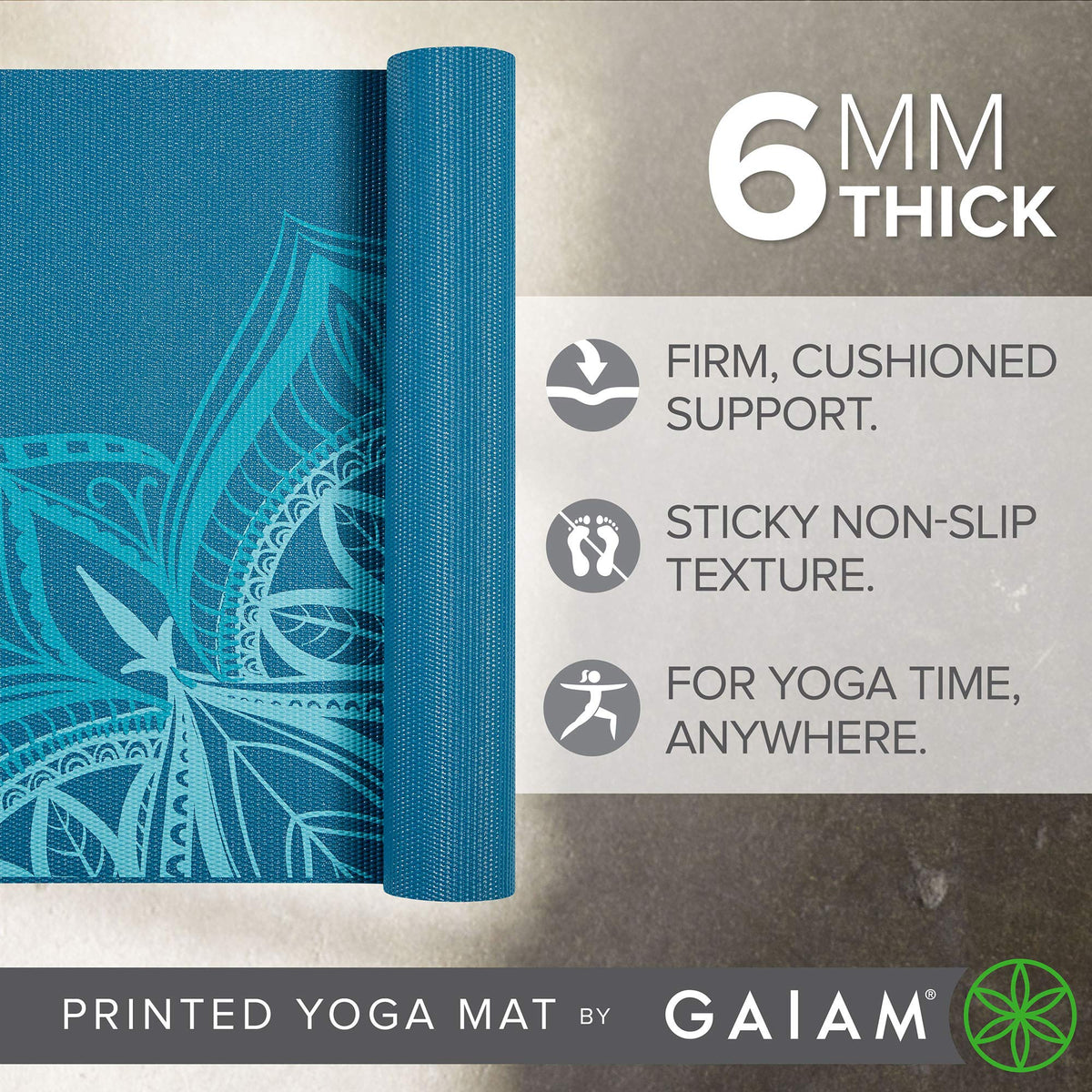 Premium Yoga Mat (Indigo Point)