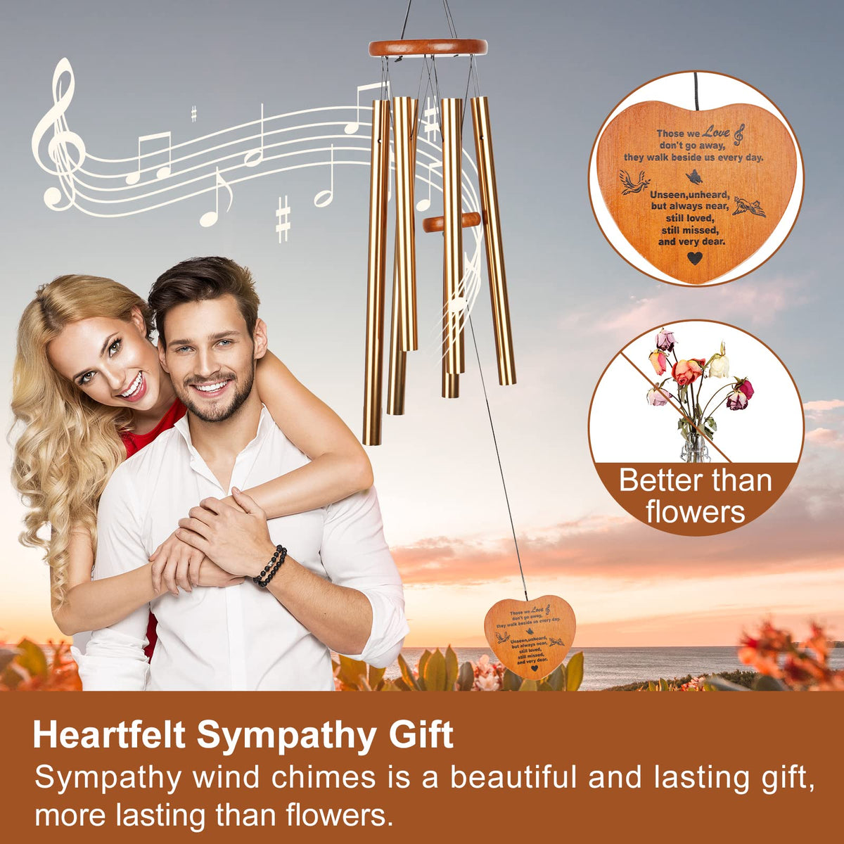 Wind Chimes for Outside (30")