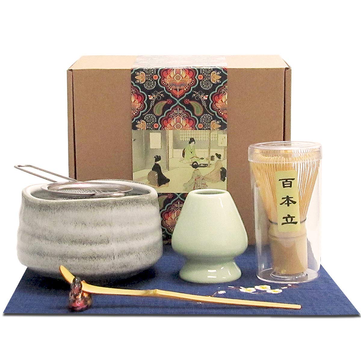Japanese Matcha Tea Set (Gray)