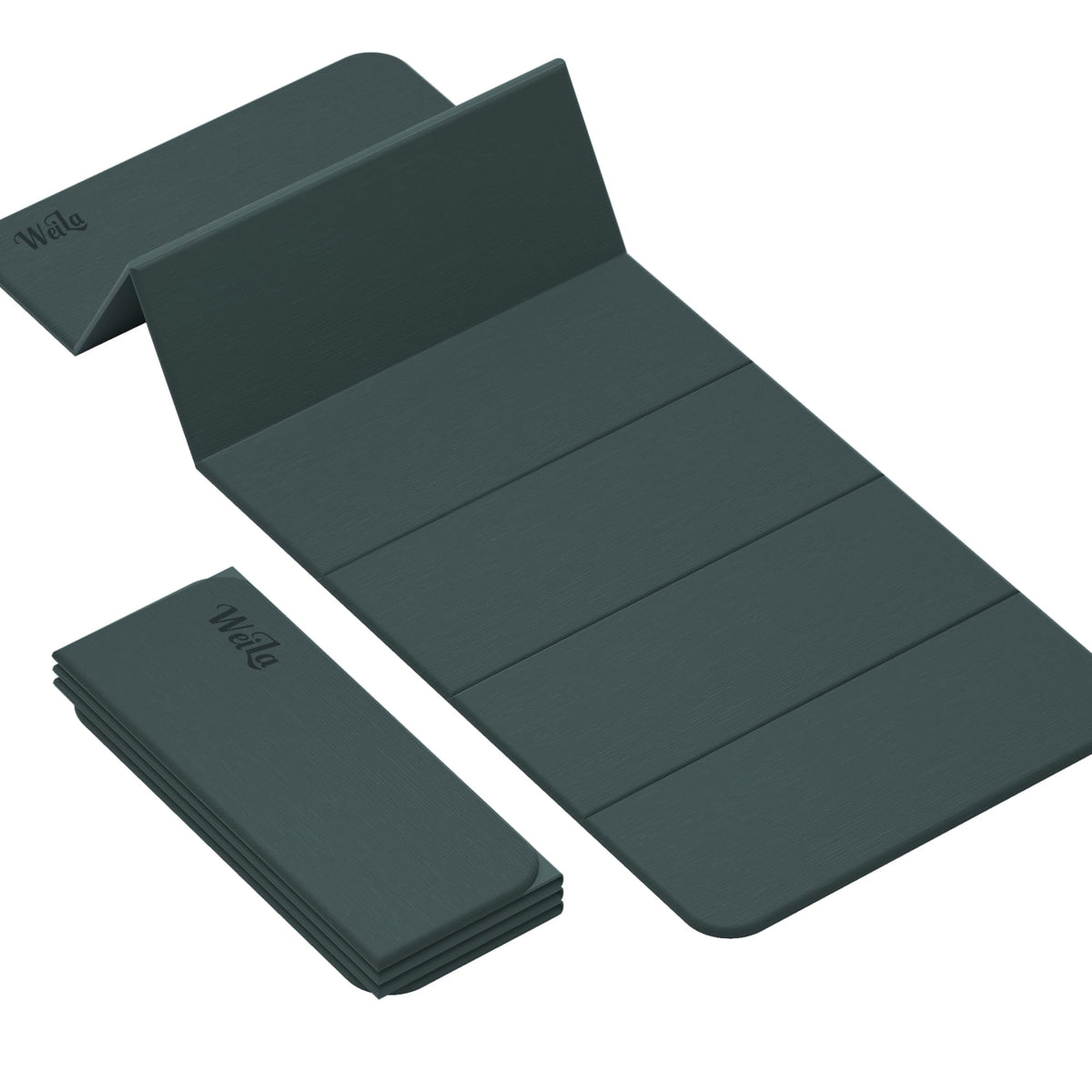 1 2 Inch 70"x24" Foldable TPE Yoga Mat (Avocado)