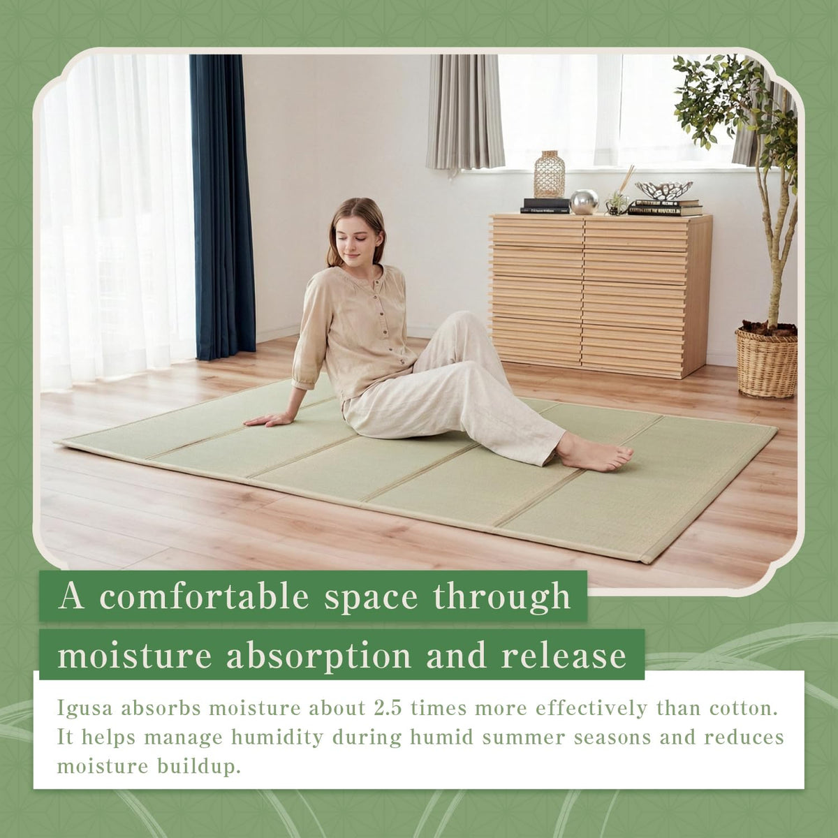 Japanese Tatami Mat (Queen XL)