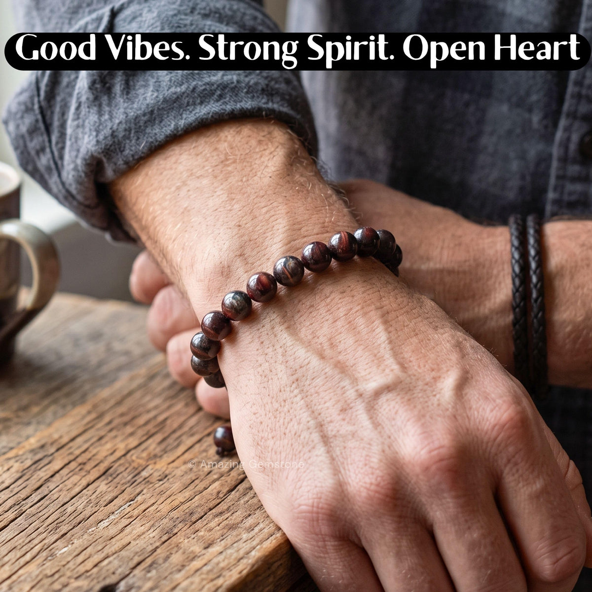 Iron Tiger Eye Bracelet (Iron Tiger Eye)