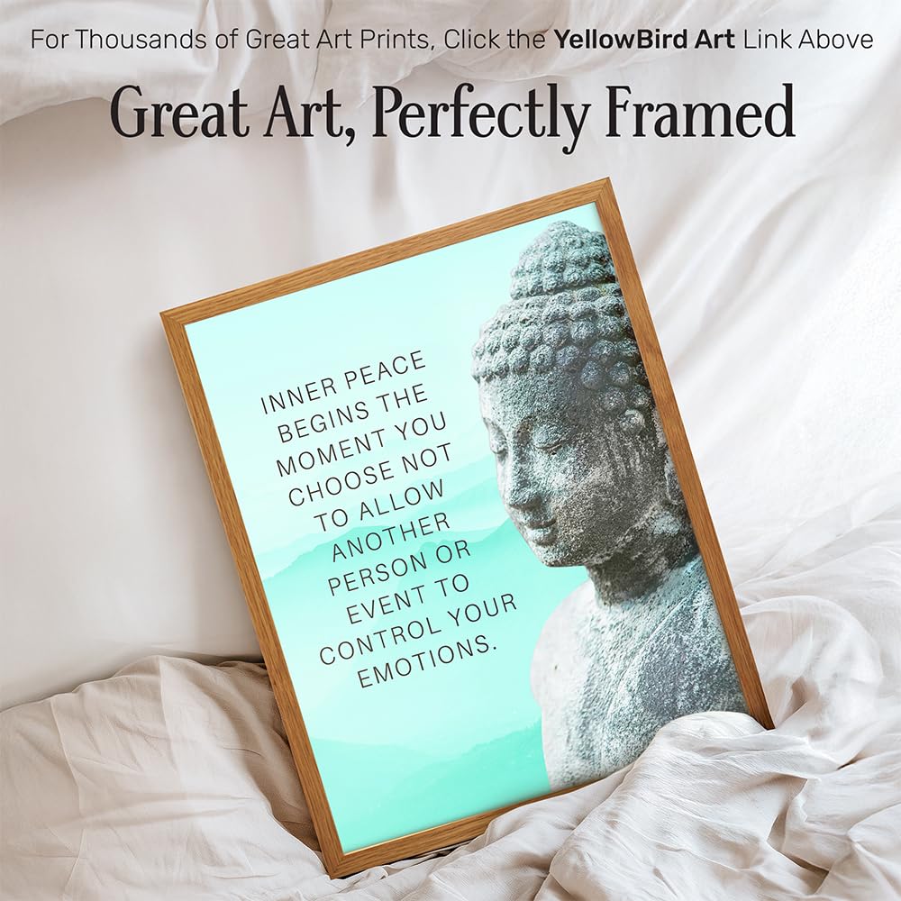 Buddha Art 11x14 FRAMED (11"L x 14"W / Framed)