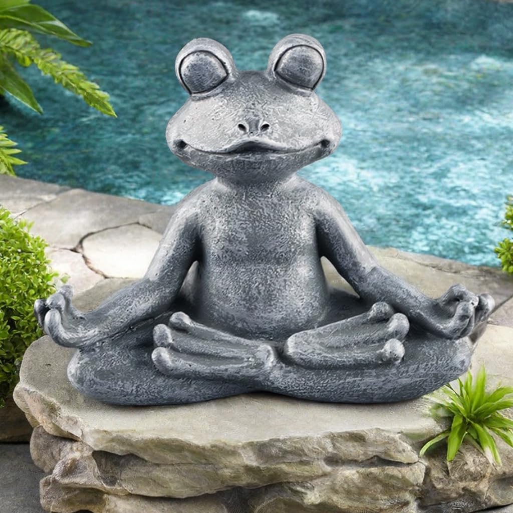 Meditating Frog Statue Buddha (Frog)