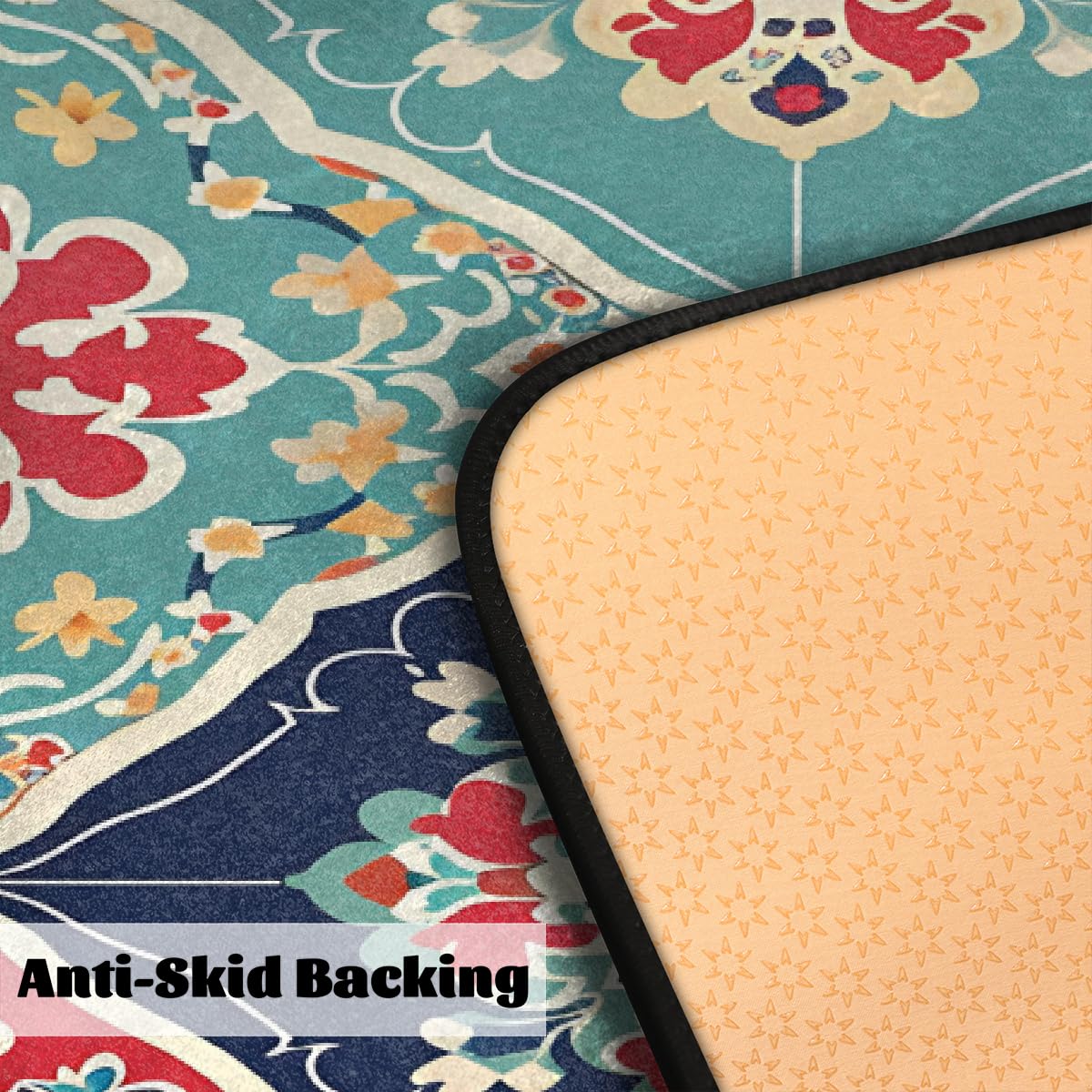 Mexican Ethnic Kitchen Rug Non (Color10)