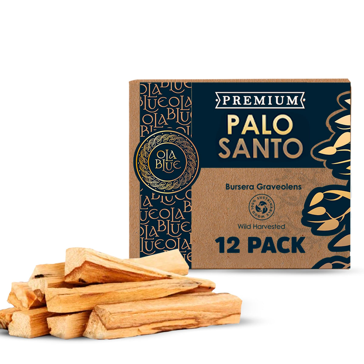Palo Santo Smudging Sticks (12 Pack)