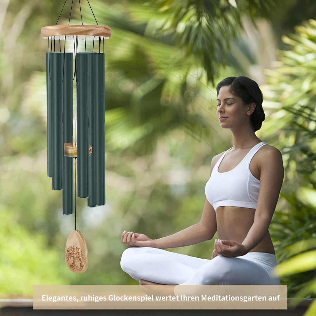 Tree of Life Wind Chimes (Spring Green)