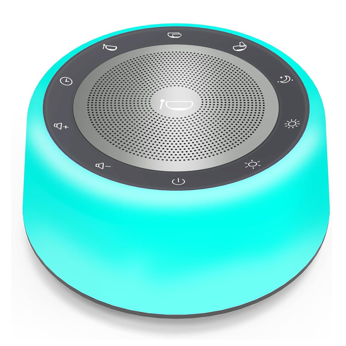 Automatic Tibetan Singing Bowl Sound Machine (Gray & Blue / Standard)