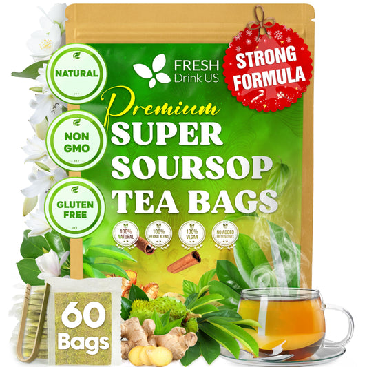 Super Soursop Herbal Tea (60 Tea Bags)