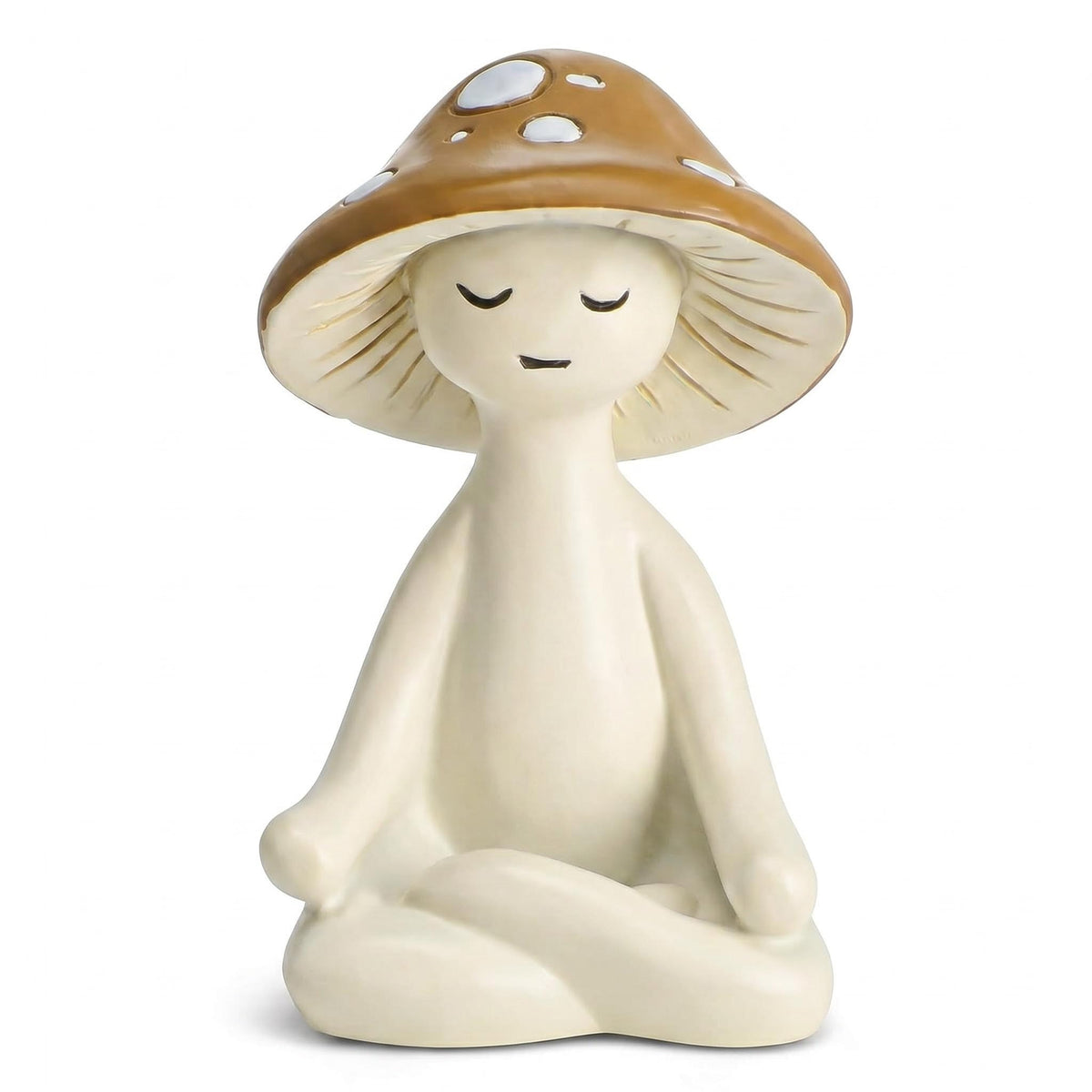 Meditation Mushroom Figurine Resin