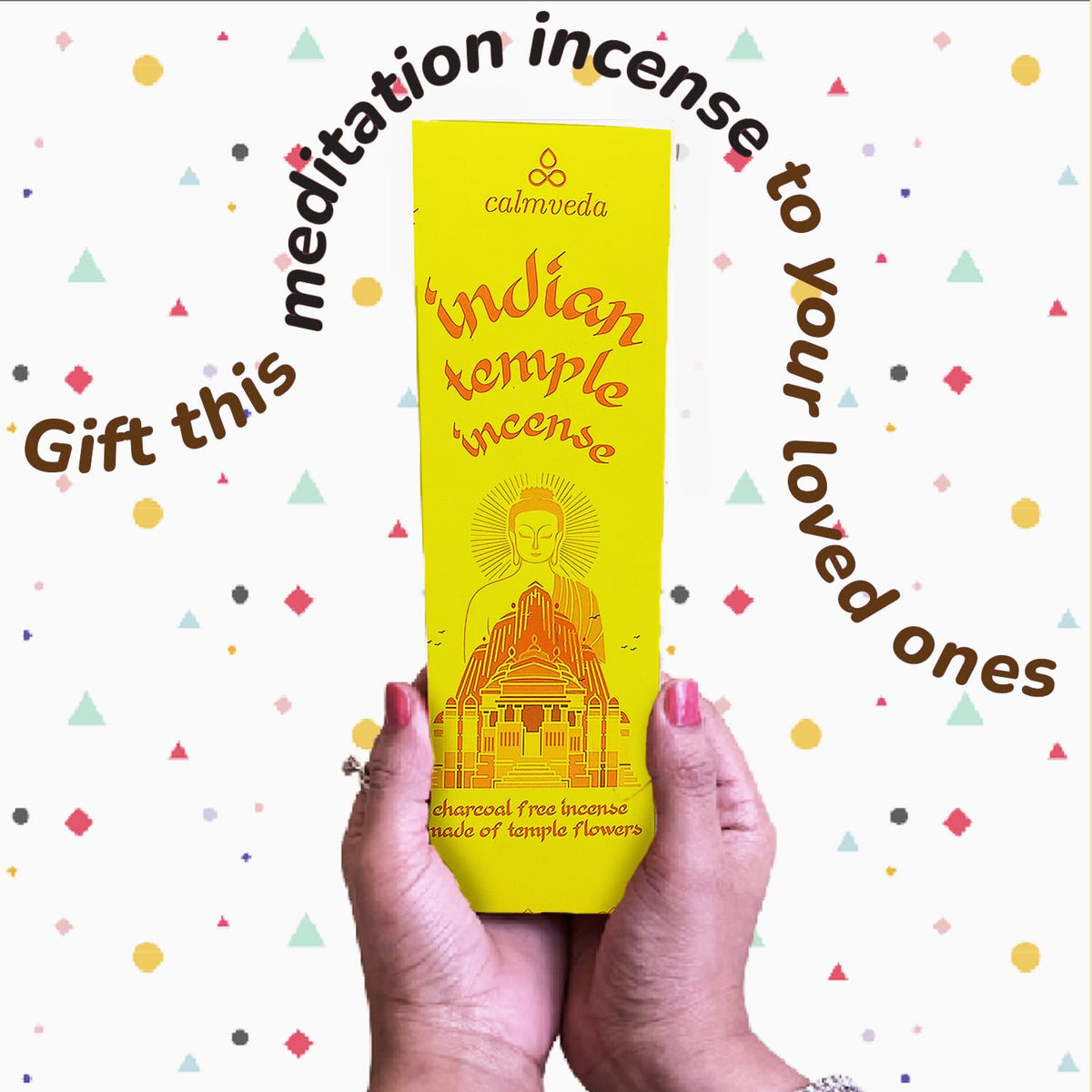 Spiritual Indian Temple Incense Sticks for Calm