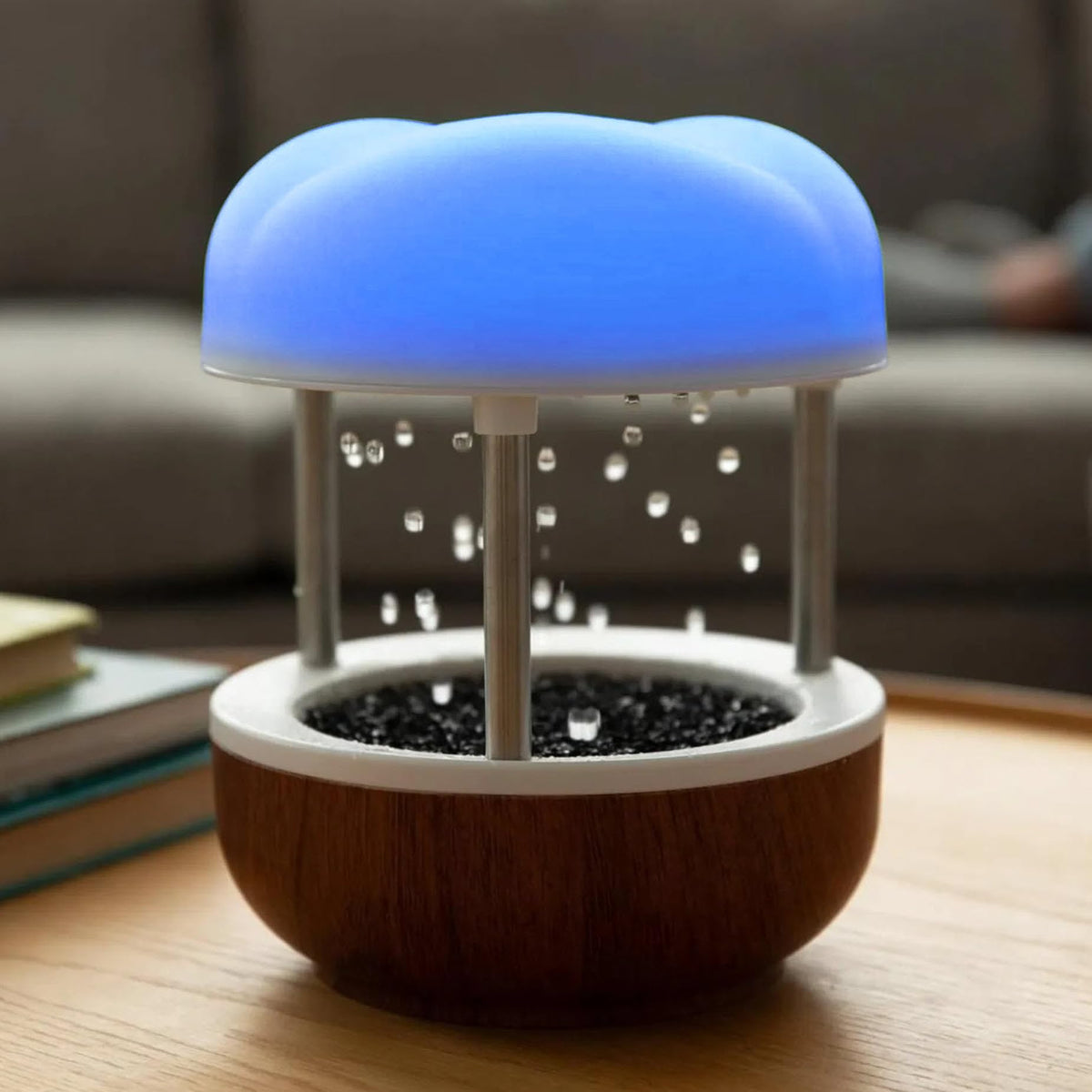 Calming Cloud’ Tabletop Water Fountain (Calming Cloud / Woodgrain Look)