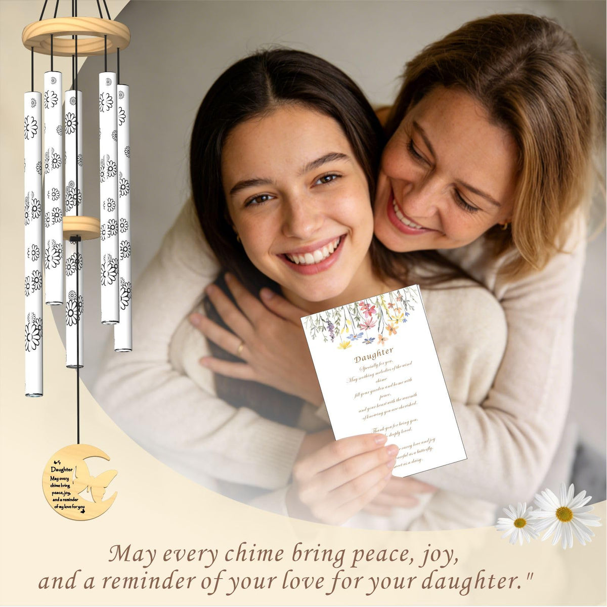 Gifts for Daughter (For Daughter, White)