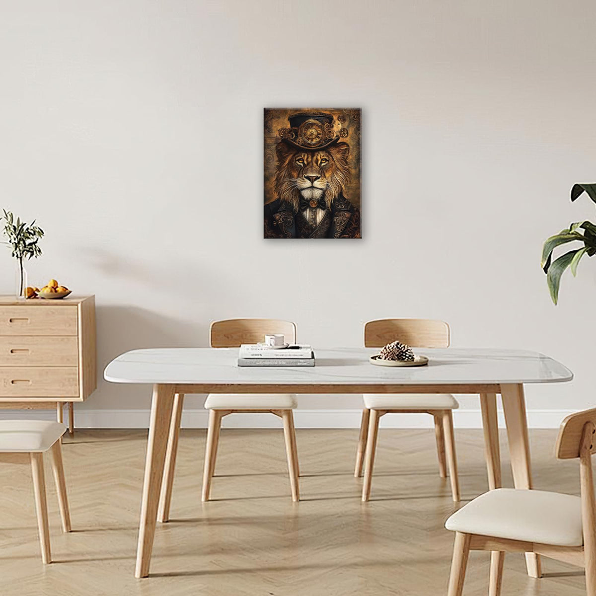 Lion Wall Art (Lion / 20"L x 16"W)