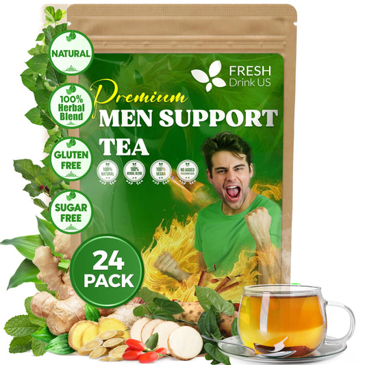 24 Packs of Premium Herbal Support Tea (24 Tea Bags)