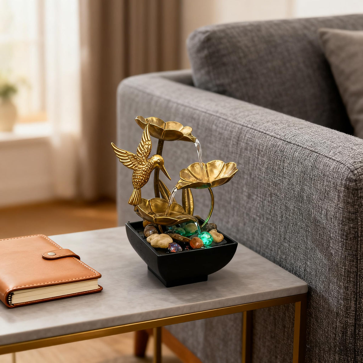 Tabletop Fountain (Bronze / 9“)