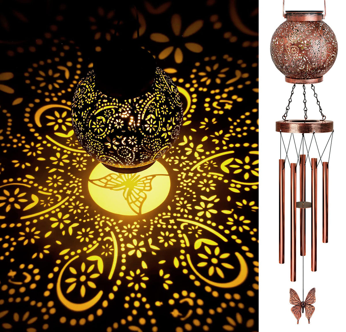 Solar Wind Chimes for Outside