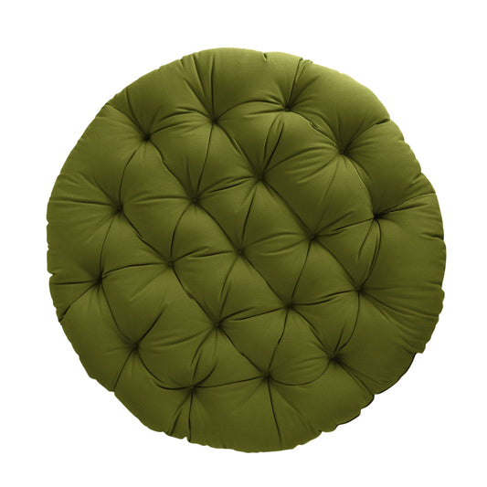 Tufted Papasan Cushion (Avocado / 48 in x 48 in x 4 in)