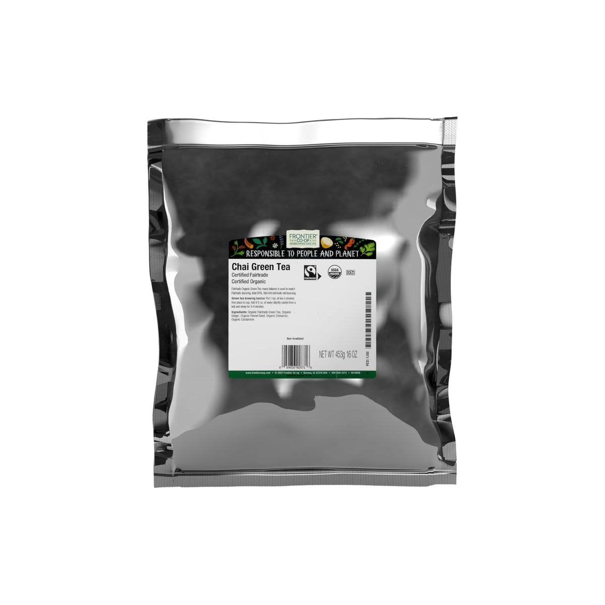 Organic Chai Green Tea (16 Ounce (Pack of 1))