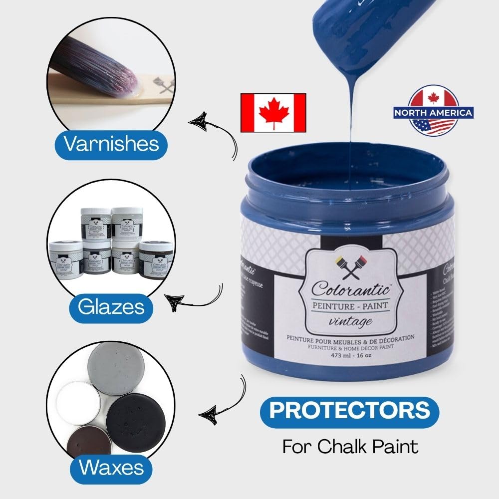 SUMMER STORM Chalk Paint for Furniture DIY (Summer Storm / 58 Fl Oz (Pack of 1))