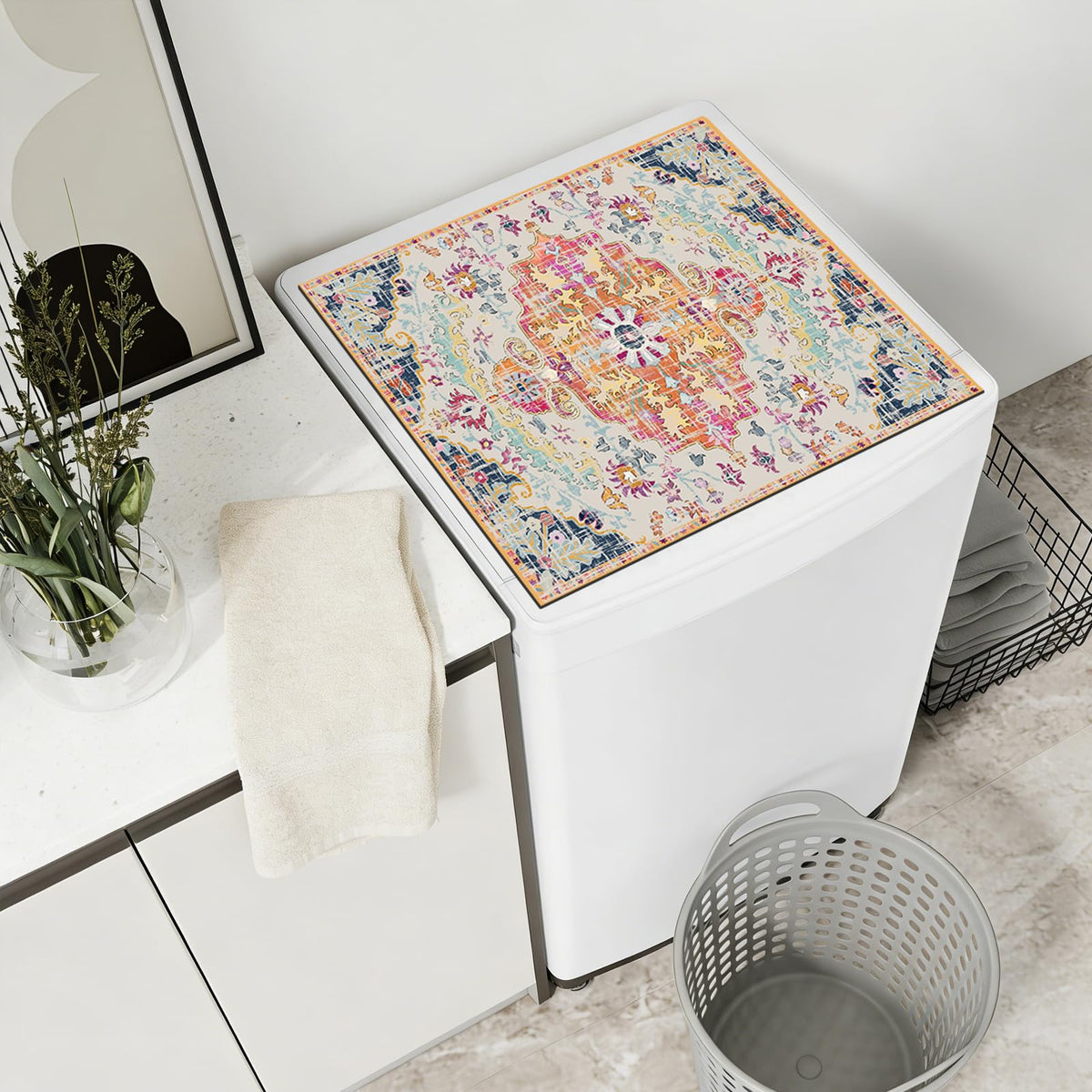 Dryer Top Protector Mat (boho brown)