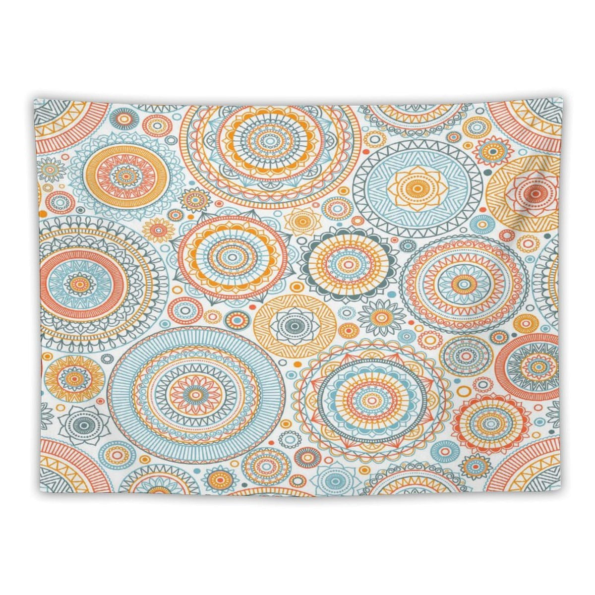 Boho Floral Tapestry Wall Hanging Abstract Mid Century Bohemian Tapestries Home Decor for Living Room Bedroom Apartment Farmhouse Dorm 30"x40" (30"L x 40"W / Mandala-29)