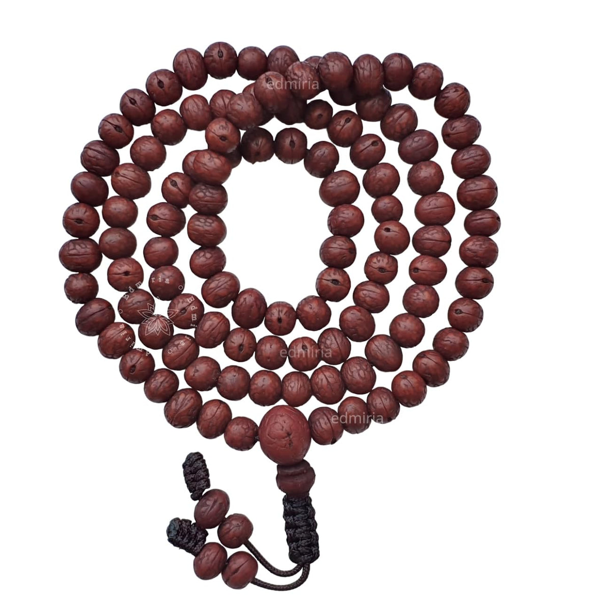 Nepali Antique Red Raktu Seed Mala 108 Beads (Nepali Antique Red Raktu)