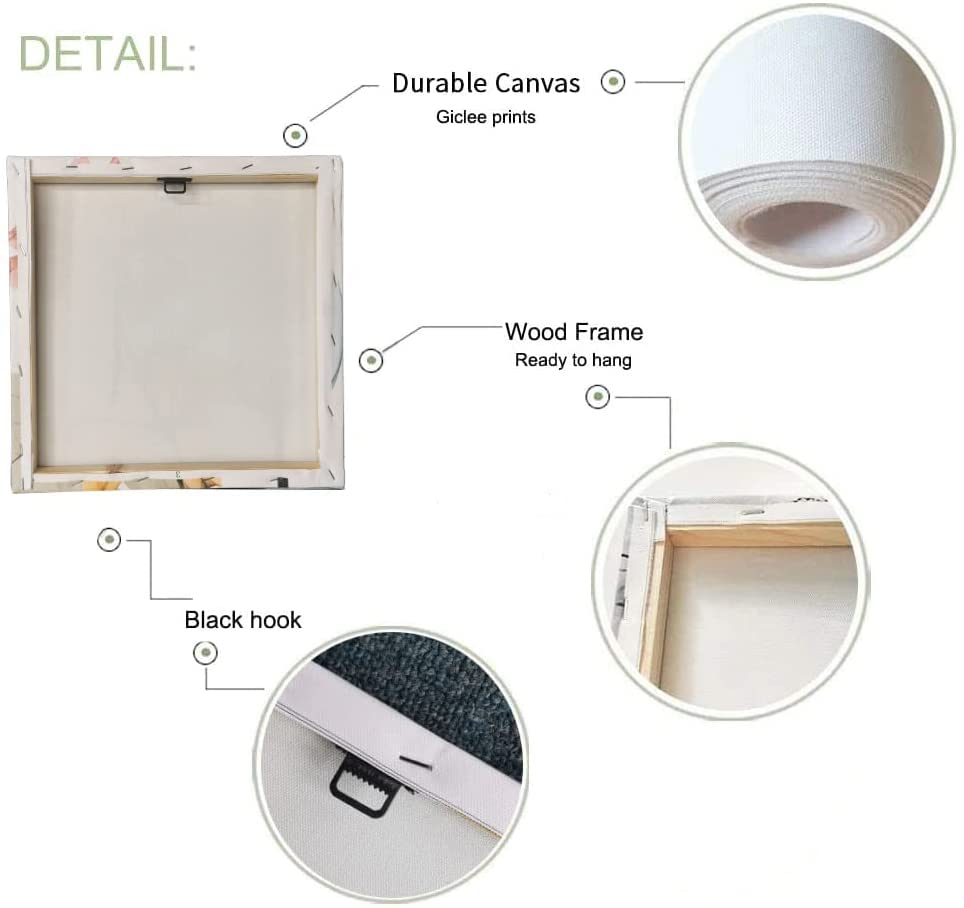 Zen Bathroom Decor Meditation Canvas Wall Art (Zen Stone 01 / 12"L x 12"W)