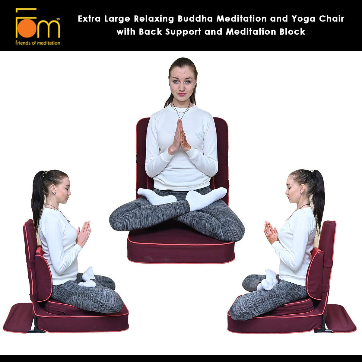 Extra Large Meditation Chair (Black)