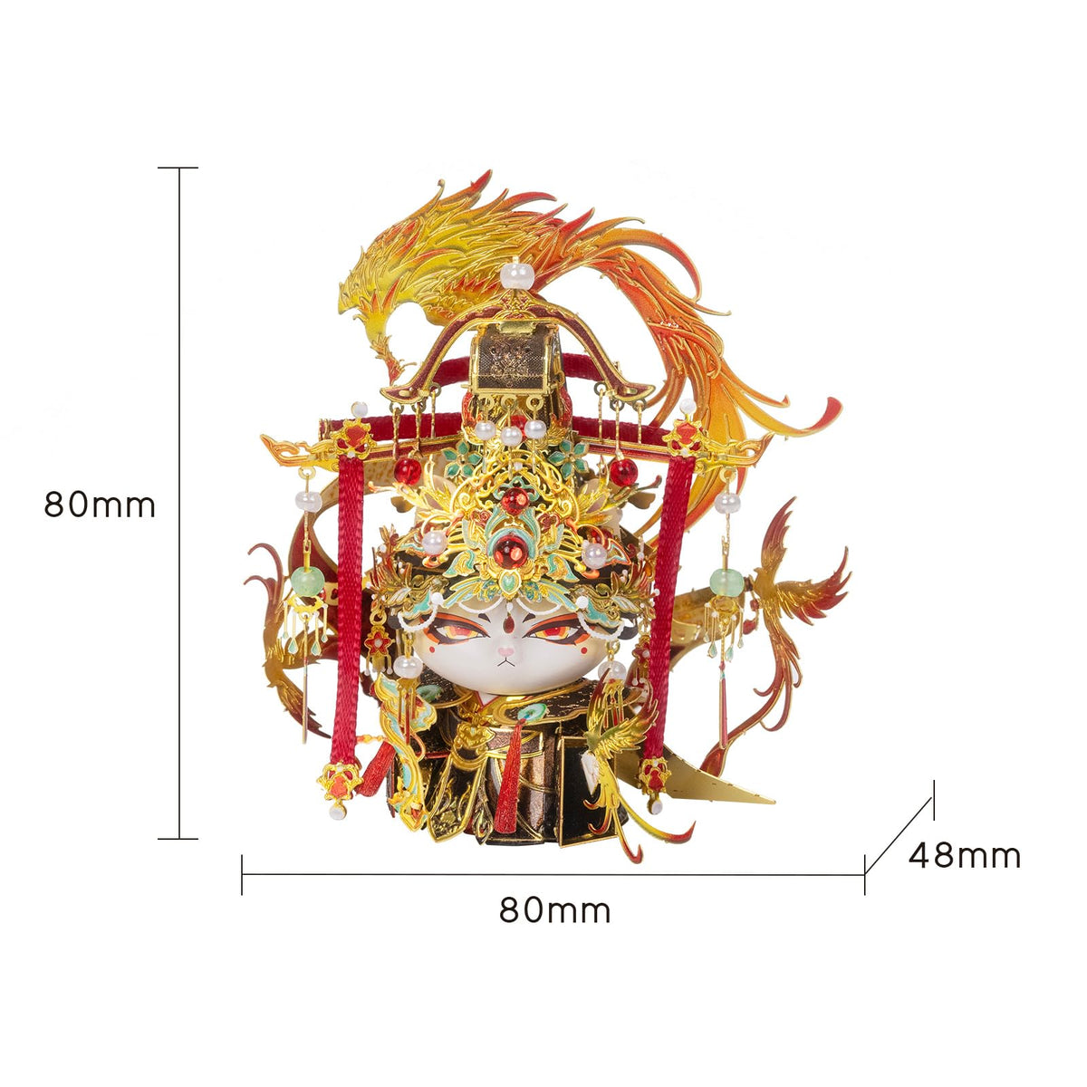 3D Metal Puzzles for Adult Building Miyue Empress Dowager Kitten Kitty (Miyue)