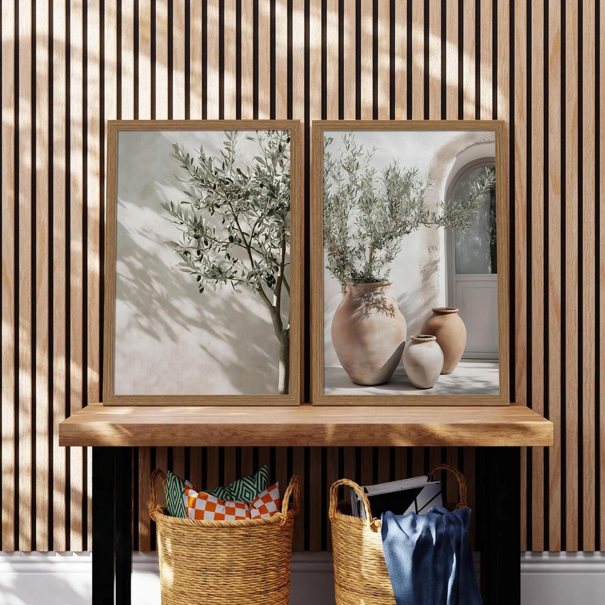 Mediterranean Wall Art Set of 2 (Branch / 16"L x 24"W)