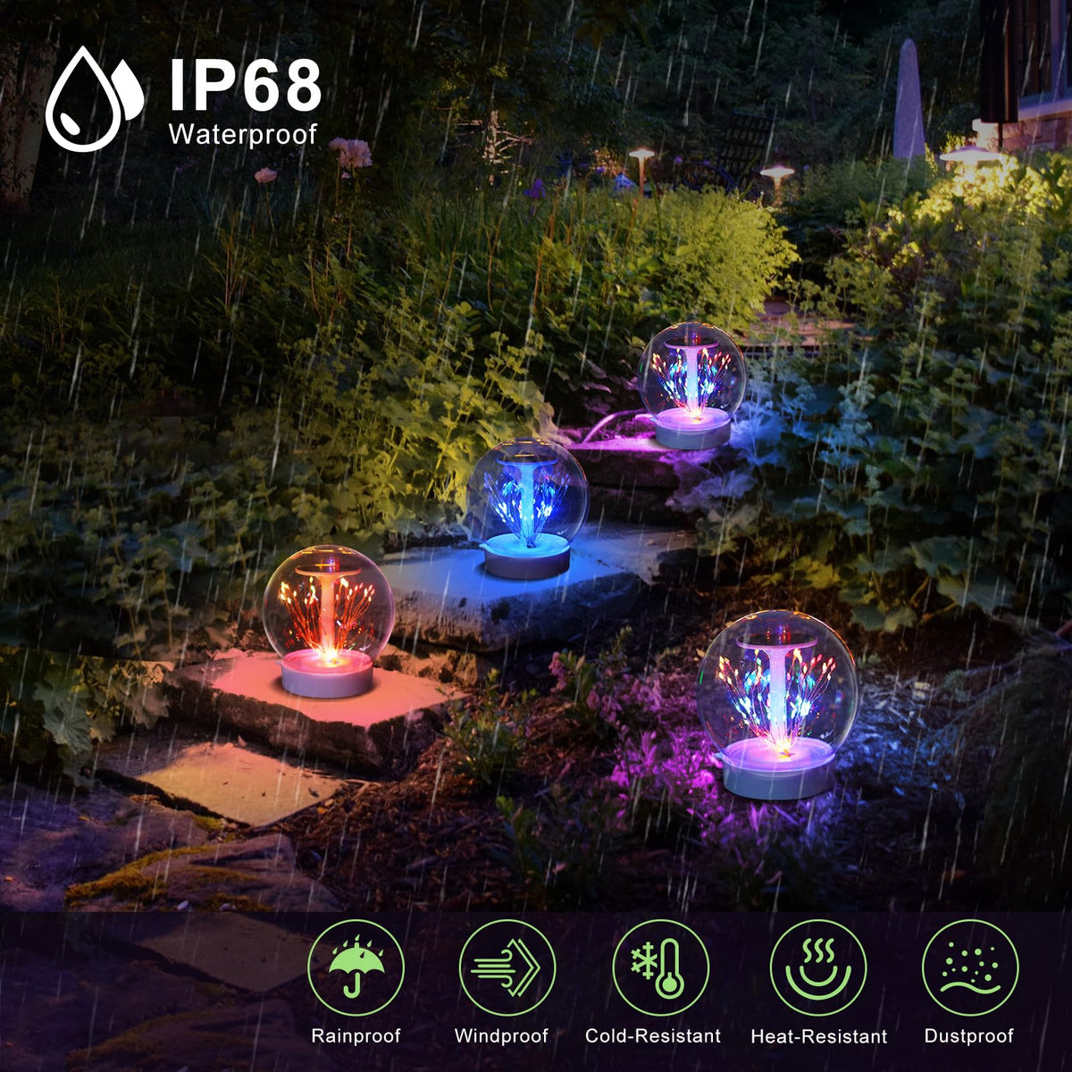 Floating Pool Lights (Black)