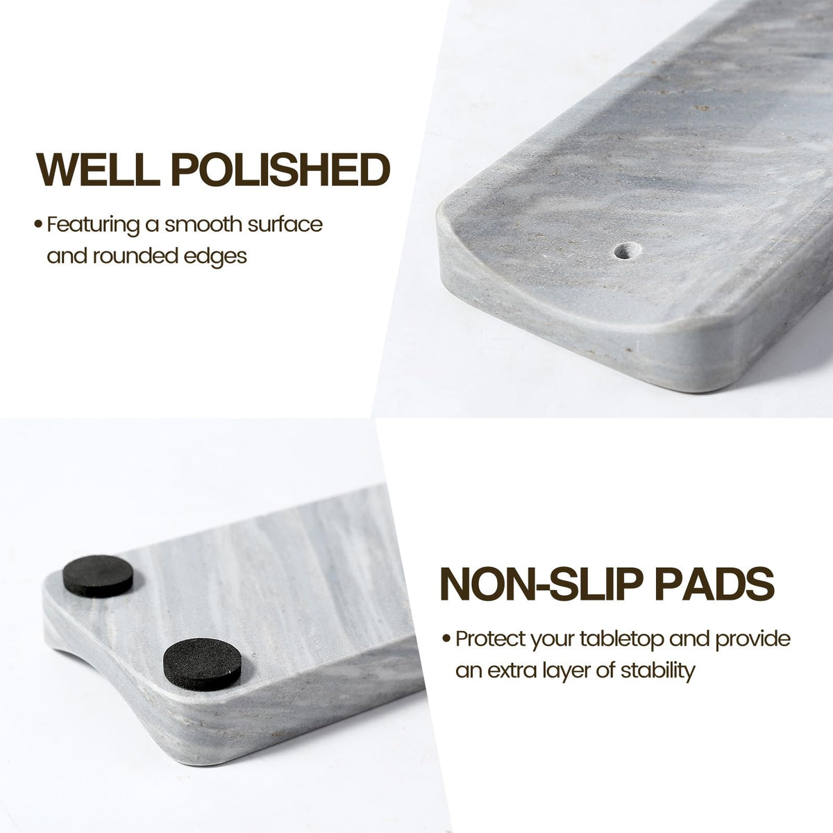 Marble Incense Holder (Palissandro Blue)