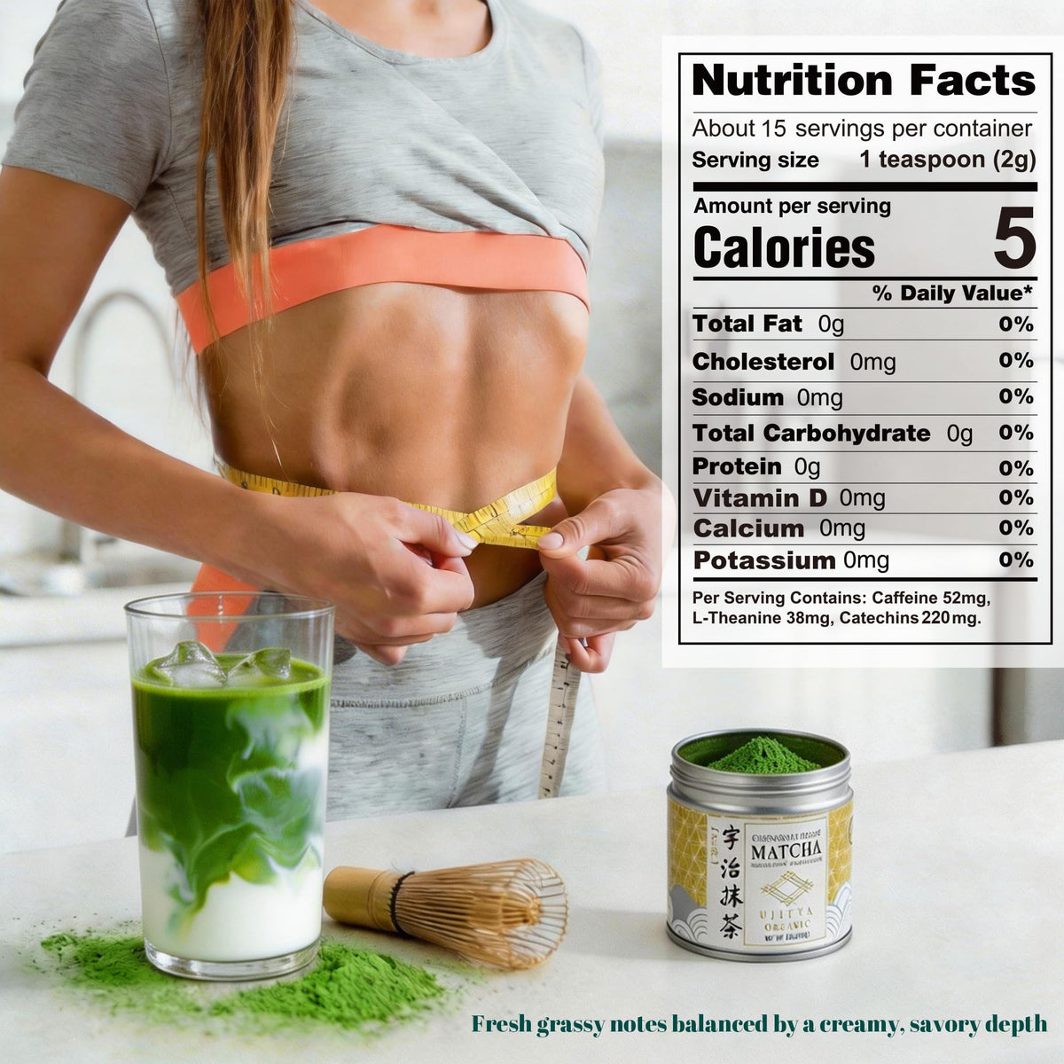 Uji Ceremonial Grade Organic Matcha Powder (White)