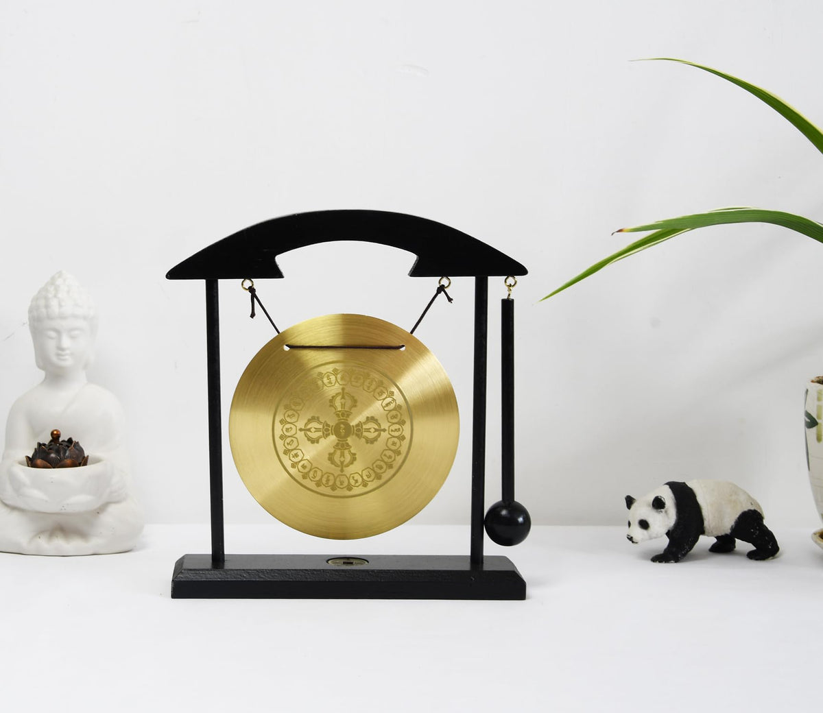 Feng Shui Desktop Gong Set (Cross Vajra)