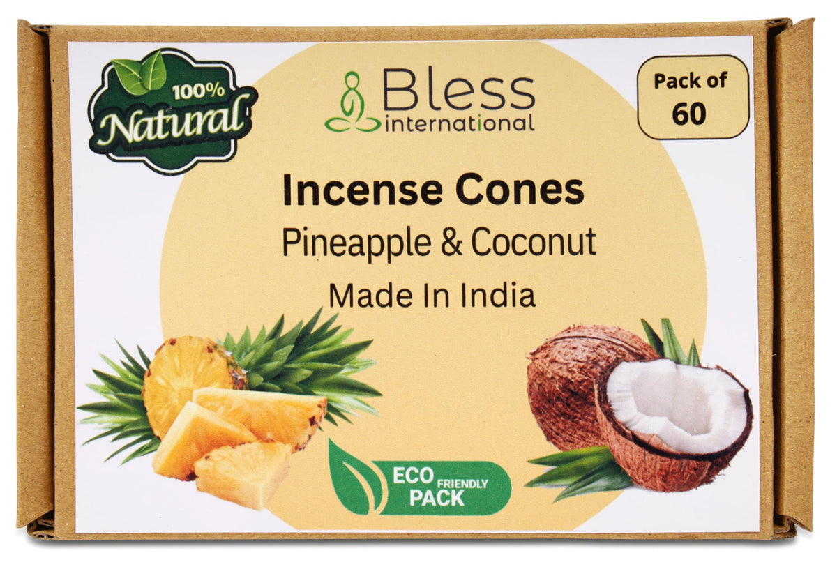 Pineapple and Coconut 100% (Pineapple and Coconut / Pack Of 60 Cones)