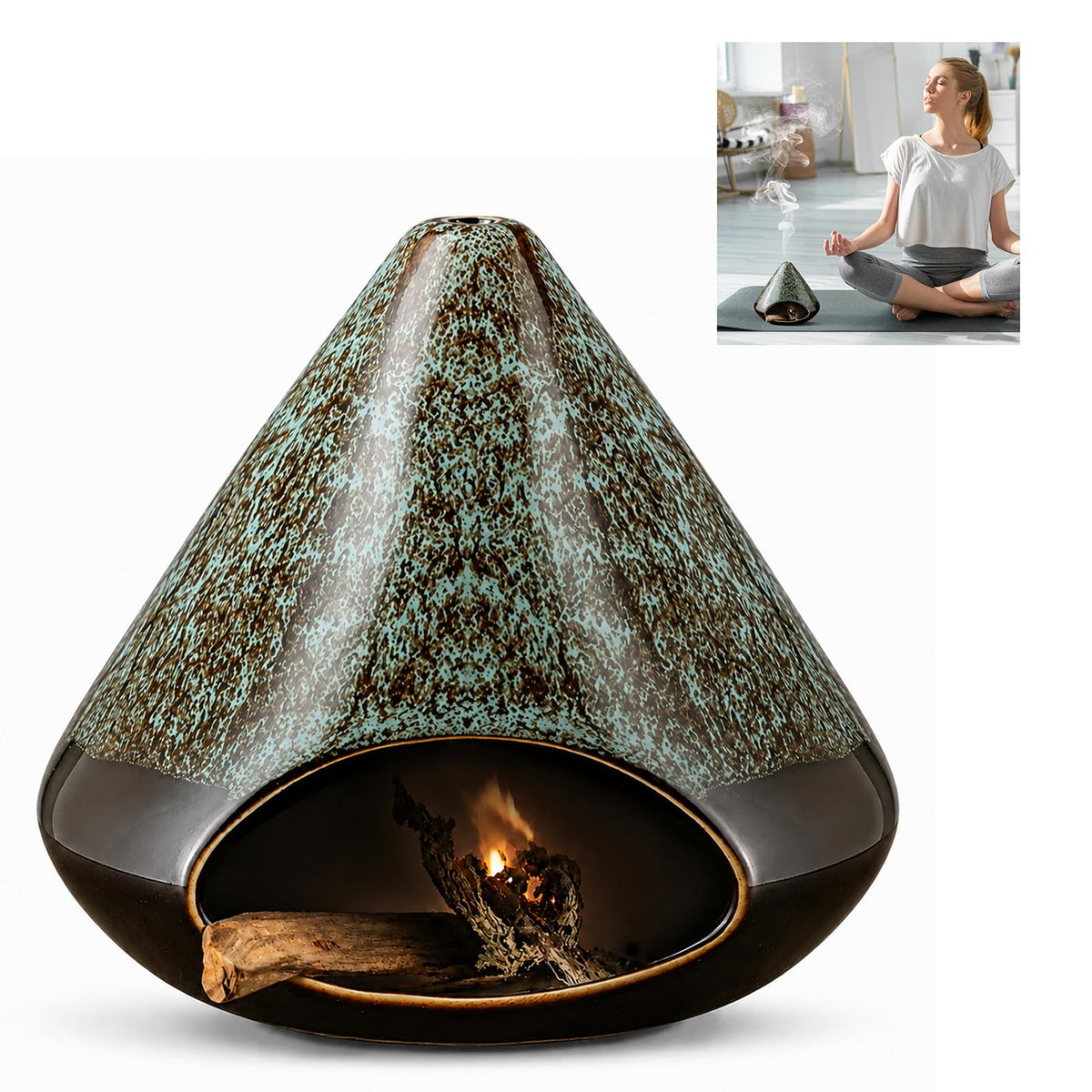 Handcrafted Ceramic Palo Santo Holder (Vilidis)