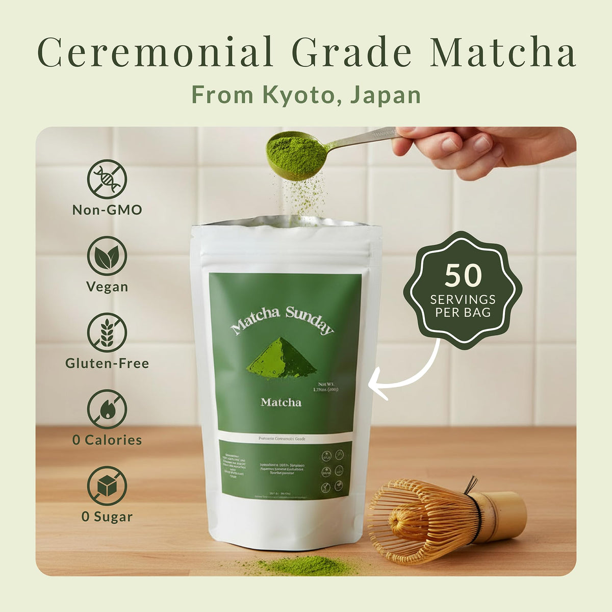 Ceremonial Grade Matcha (1.75 Ounce (Pack of 1))