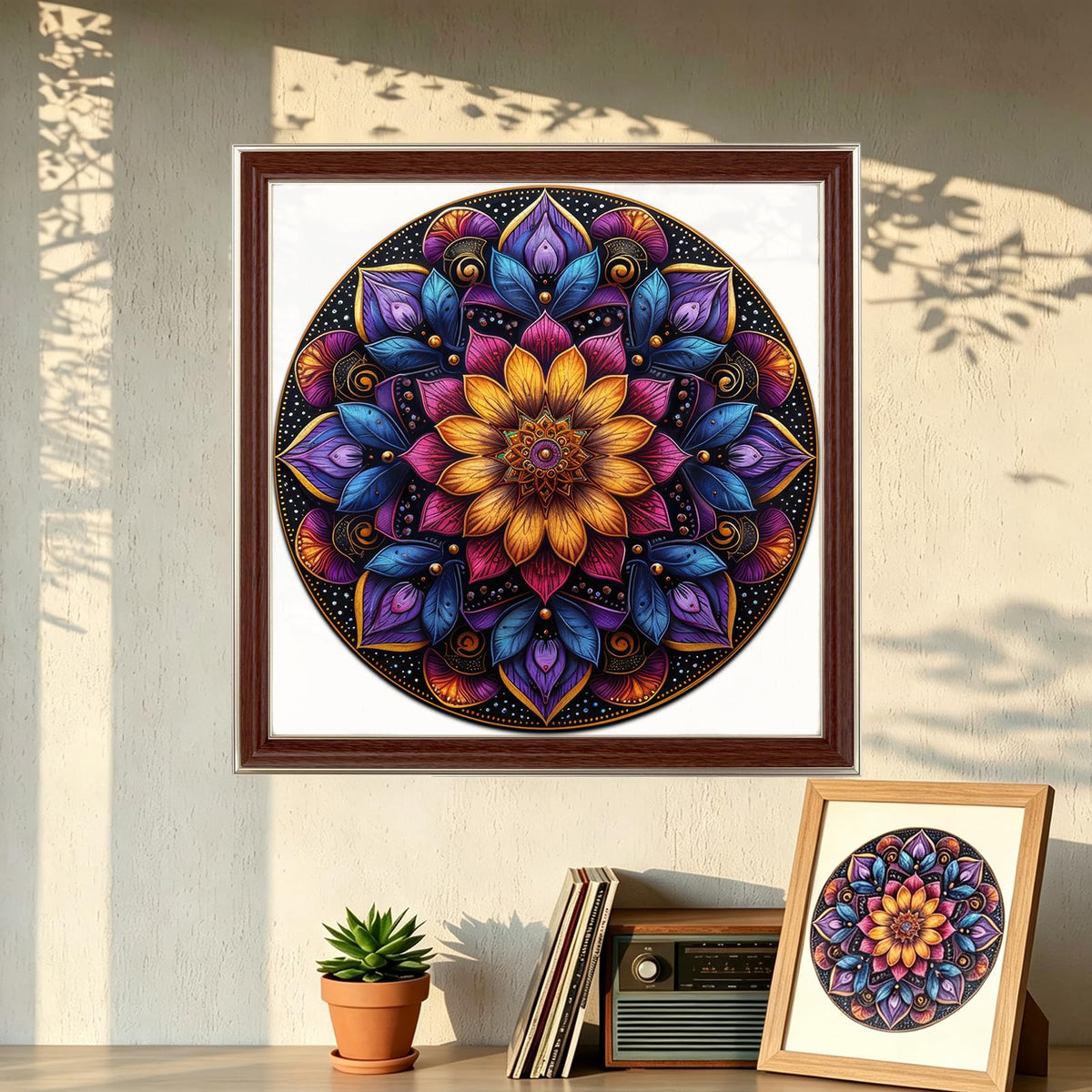 Wooden Puzzles for Adult (200Pcs / Mandala Flower)