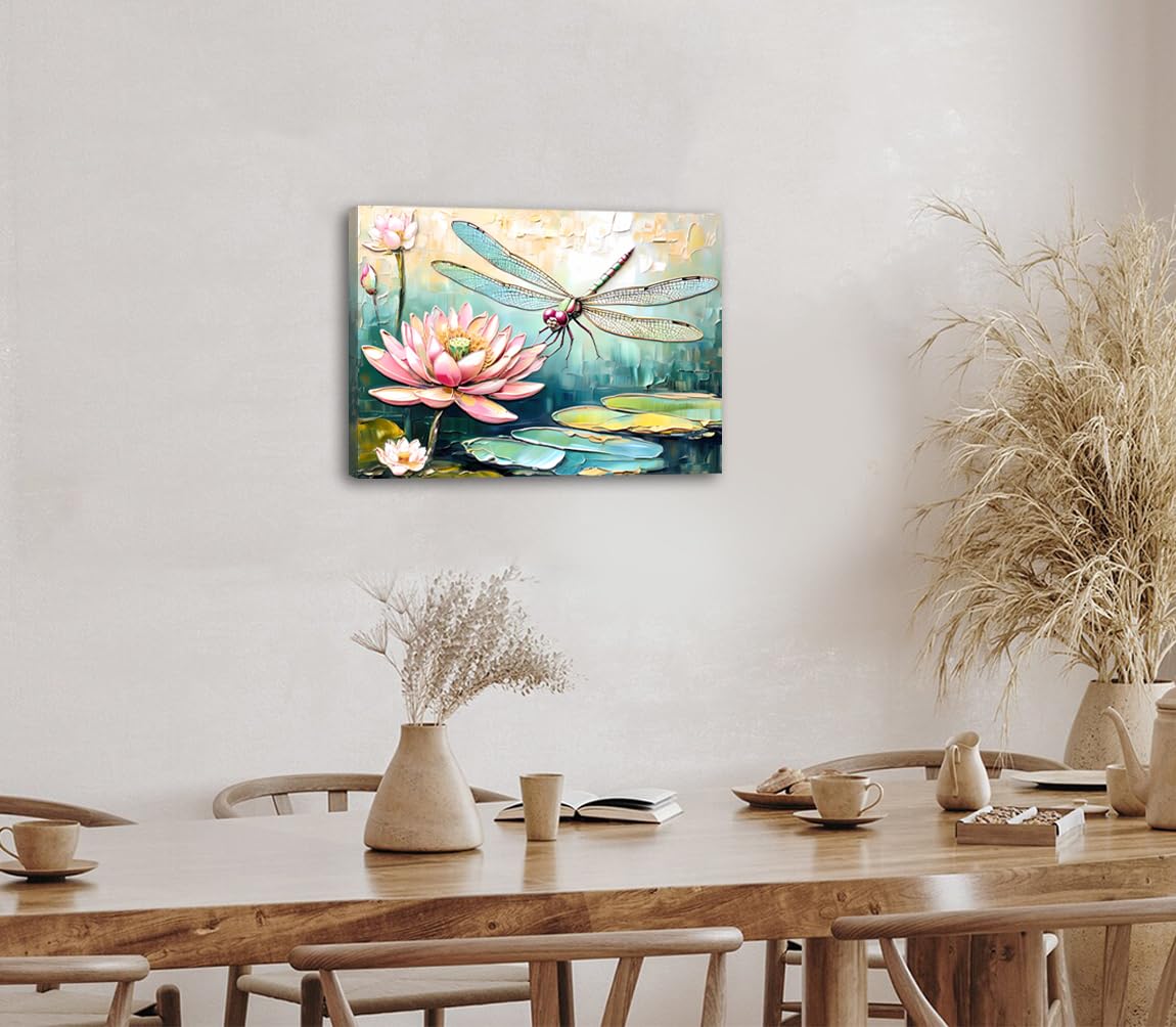 Framed Dragonfly Wall Art (Framed 12"X16"- Framed Dragonfly Wall Art)
