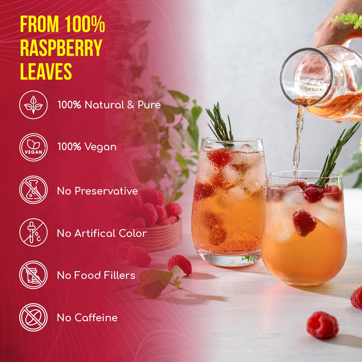 Premium Raspberry Leaf Tea (75 Tea Bags)