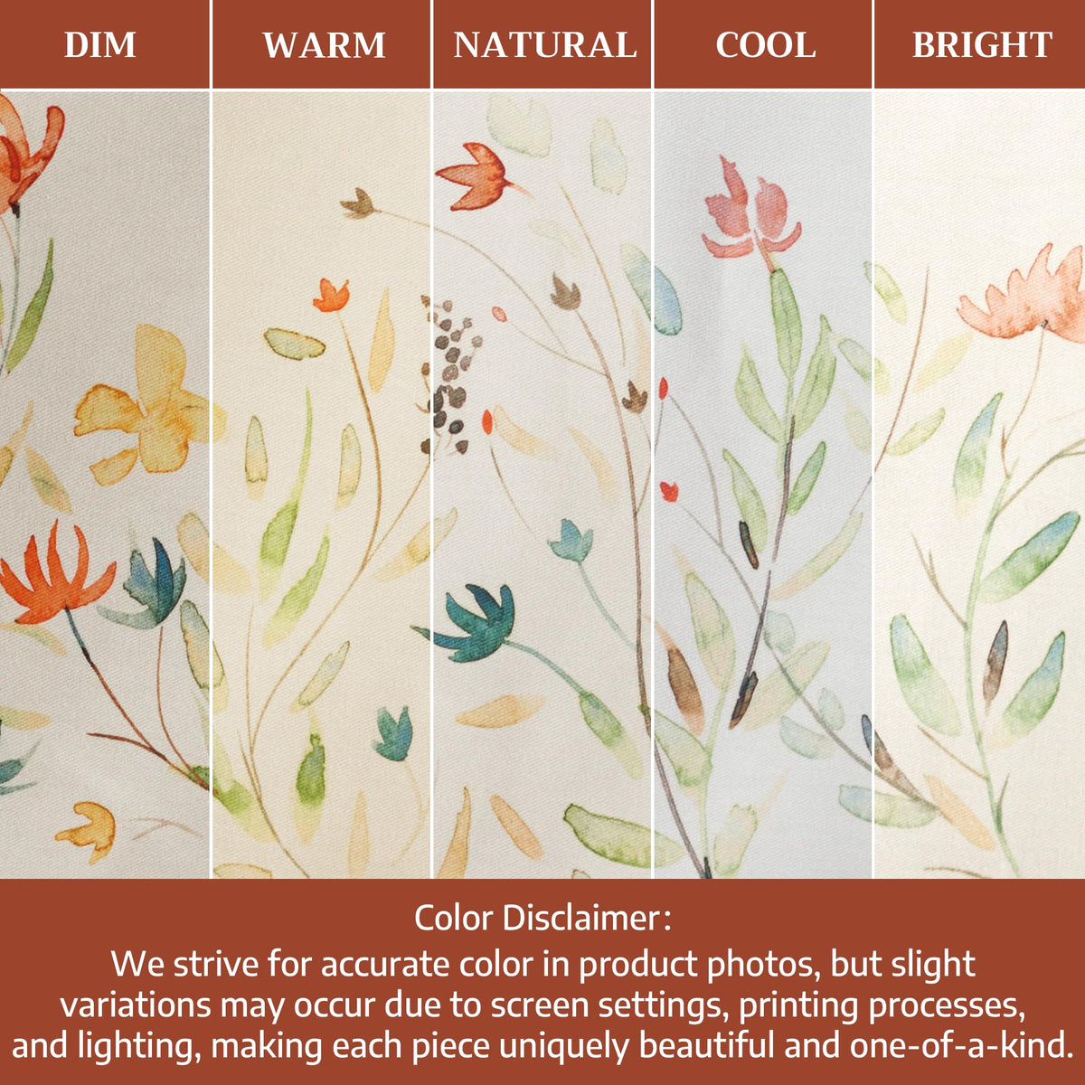 Placemats Set of 4 Reusable 100% Cotton (021 - Colmar / 13" X 19" (Pack of 4))