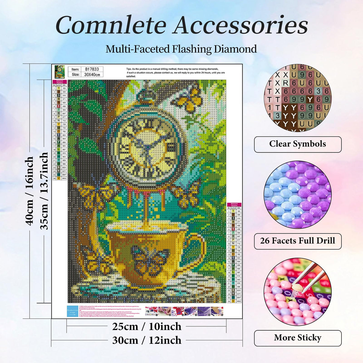 Diamond Art Kits for Adults Coffee (LBDP1P09)
