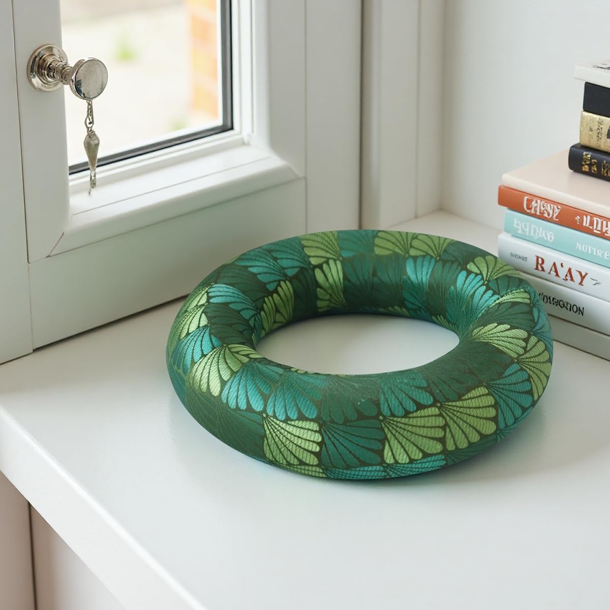 Singing Bowl Cushion for Crystal & Tibetan Singing Bowls (ForestGreen / 6.7 Inch)